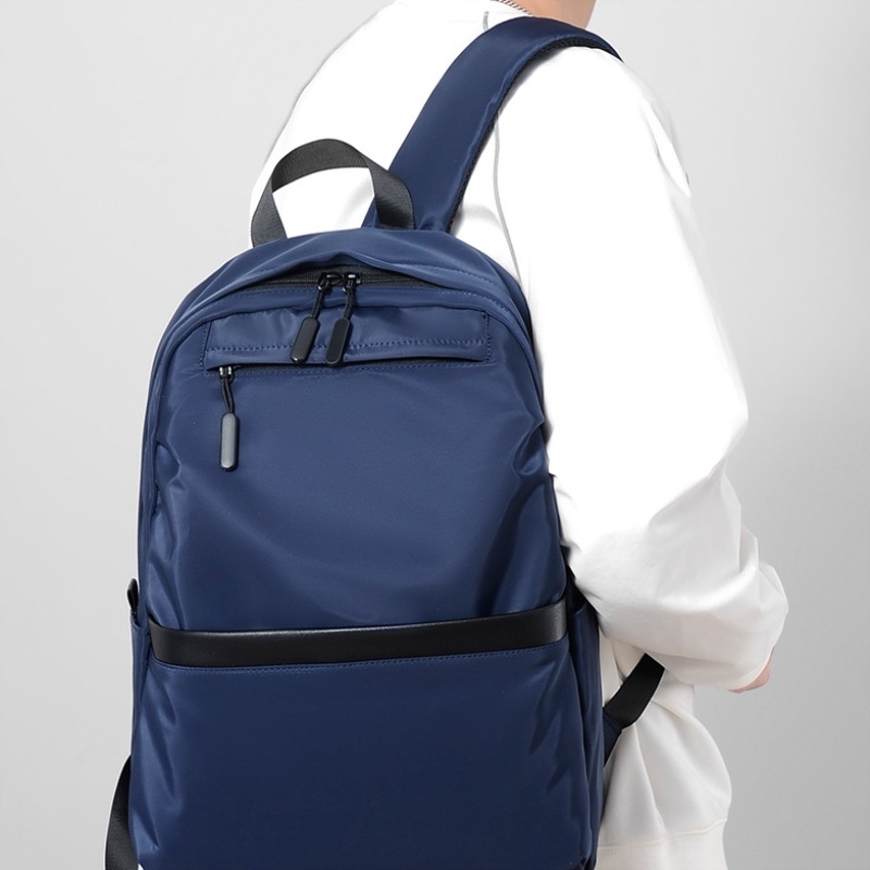 新款双肩包男商务休闲大容量电脑背包男款户外旅行包超轻薄书包潮