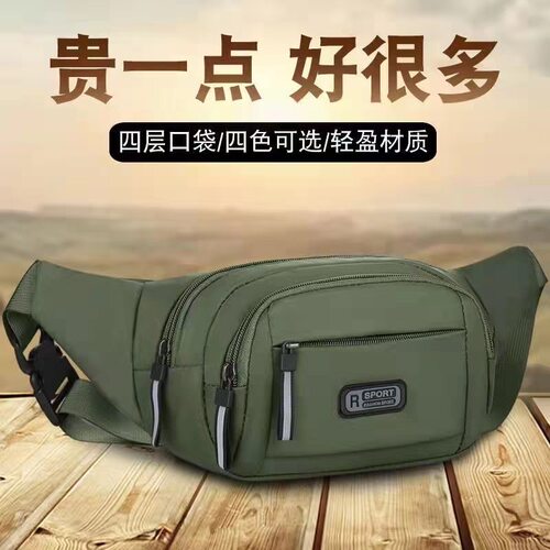 工作手机腰包男士干活工地用防水加厚耐磨户外收银钱包帆布多功能
