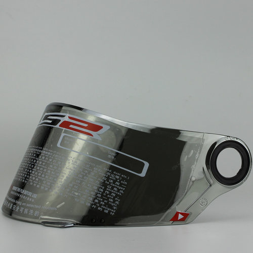 LS2摩托车头盔 FF310 FF385 FF358 FF396头盔镜片透明茶色