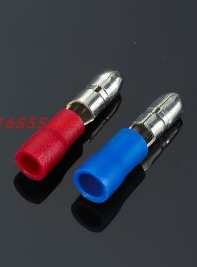 HS包邮MPD5.5-156国标500只黄色子弹头压制4-6平方电线K