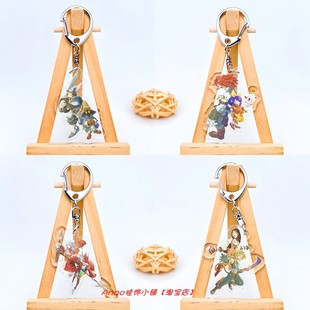 买2送1最终幻想周边亚克力钥匙扣吉坦特莱巴尔萨拉曼达科罗尔挂件