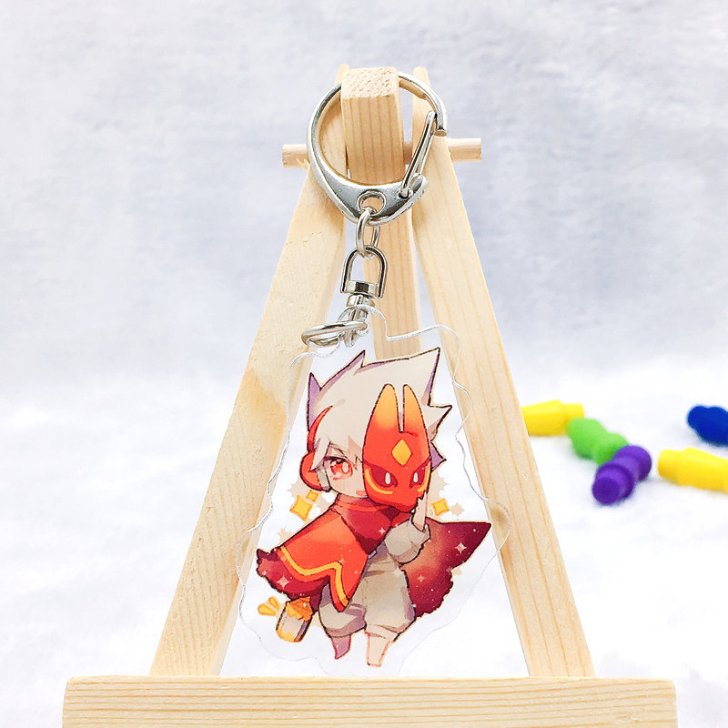 亚克力sky光遇周边钥匙扣游戏同人挂件龙骨平菇头卡卡西挂饰