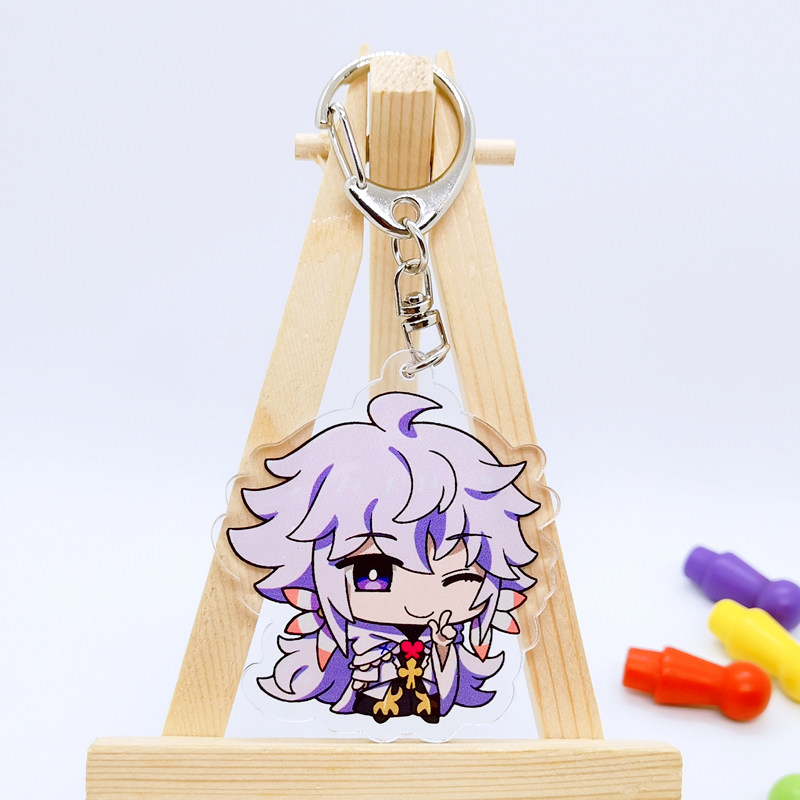 命运大秩序亚克力钥匙扣fate动漫卡通挂件fgo梅林玛金固包包挂饰