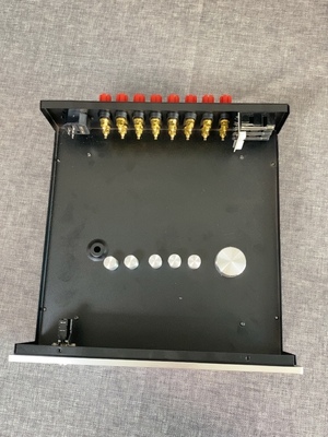 7.1功放机箱接线柱版AB款 外部280*270*80 内部宽270深260高70mm