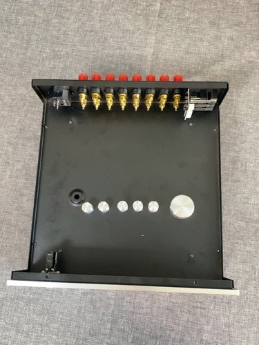7.1功放机箱接线柱版AB款 外部280*270*80 内部宽270深260高70mm