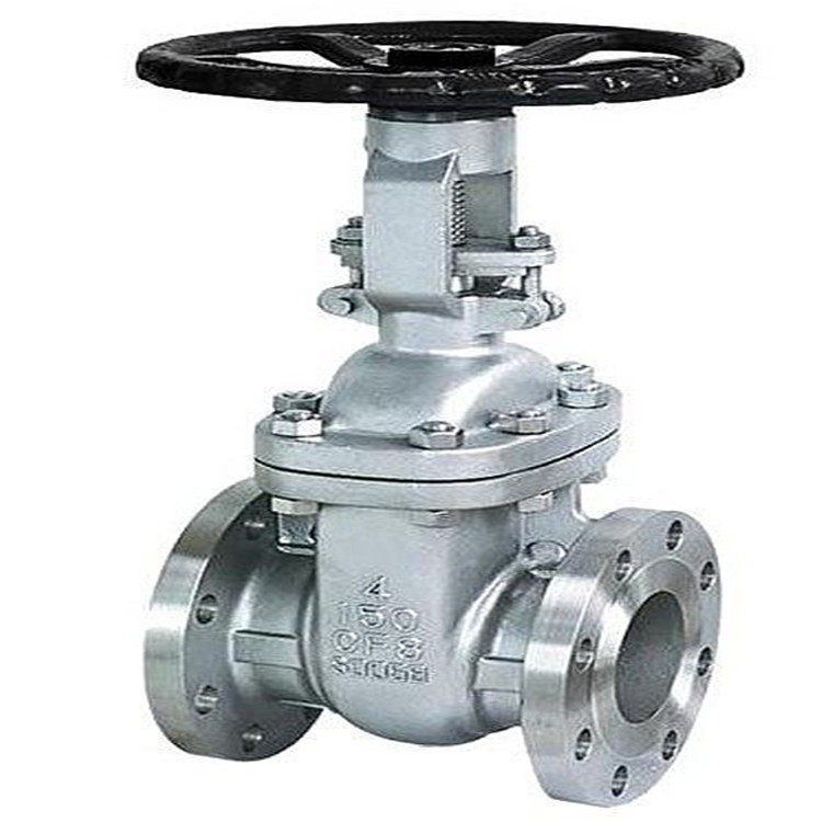 厂家直销 美标cf8 wcb碳钢法兰闸阀 大型双向高压截止阀