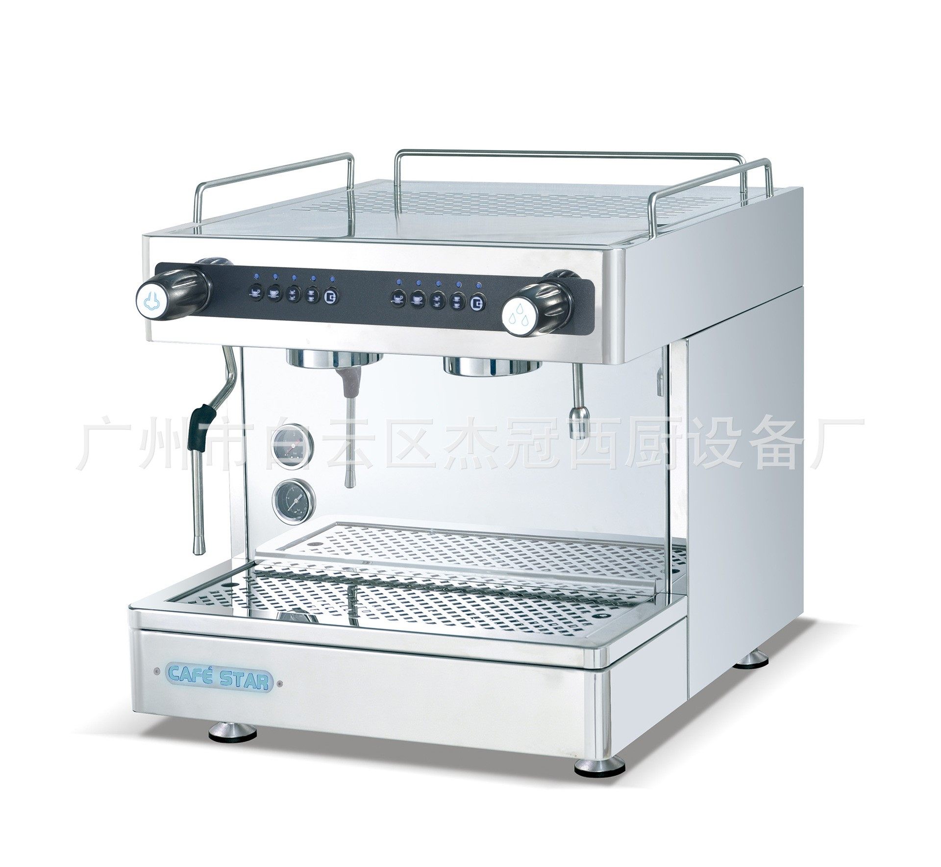 K102T（升级款）+杰冠半自动咖啡机，意式咖啡机，现磨咖啡机