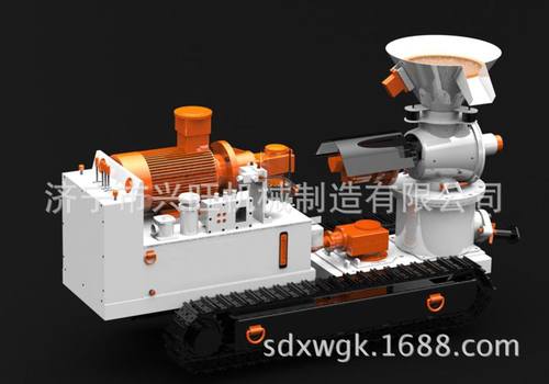 PYC6Z 液压转子式混凝土喷射机 履带式远距离喷浆机