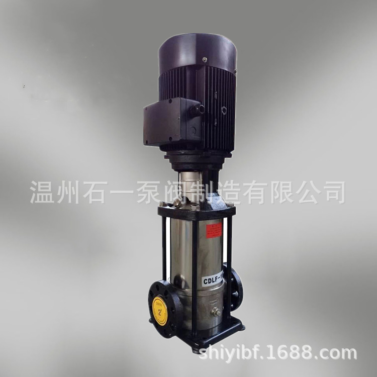 CDLF42-10高压增水泵不锈钢水泵多级叶轮楼道供水泵高层提升泵