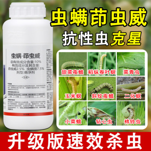 虫螨腈茚虫威农药杀虫剂蔬菜水稻玉米小麦果树钻心虫菜青虫专用药