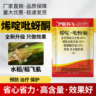 农用杀虫剂烯啶虫胺吡蚜酮80%水稻稻飞虱蓟马蚜虫农药正品 大全
