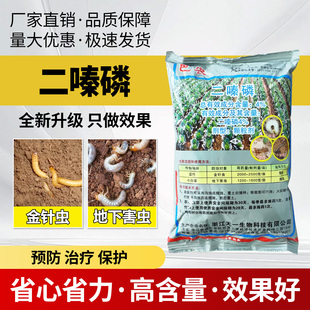 农用4%二嗪磷颗粒蝼蛄土蚕地老虎金针虫蛴螬地下害虫杀虫剂1000克