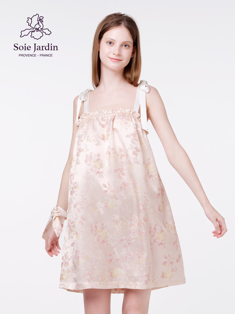 桑蚕丝可外穿裙SoieJardin新品
