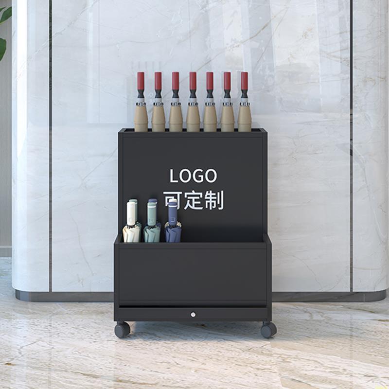 雨伞架收纳架商用大容量酒店大堂门口伞桶教室雨伞沥水存放置物架