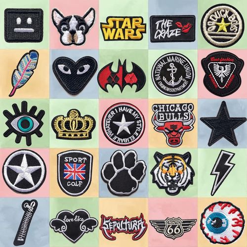 自粘黑色补丁贴无痕修补破洞