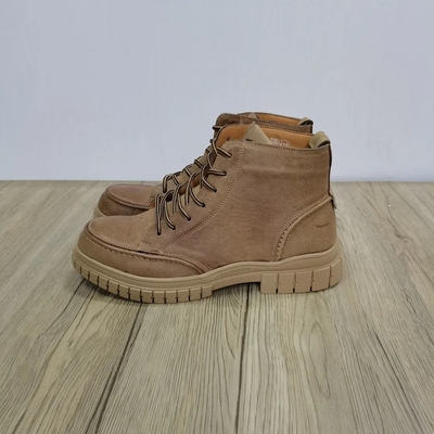 男款真皮马丁靴高帮厚底工装靴男英伦复古风38至44码男鞋