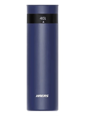 华为智选哈尔斯智能保温杯316不锈钢智能屏显 旋盖款 蓝色 440ml