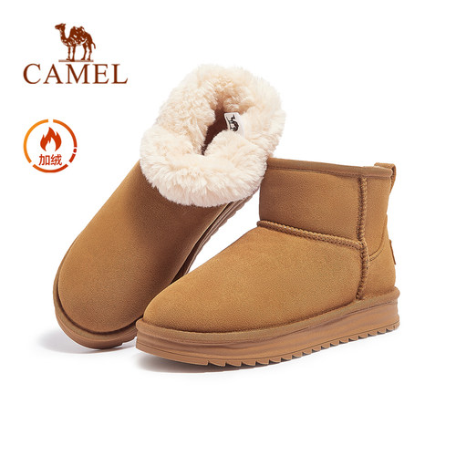 camel雪地靴冬季时尚休闲