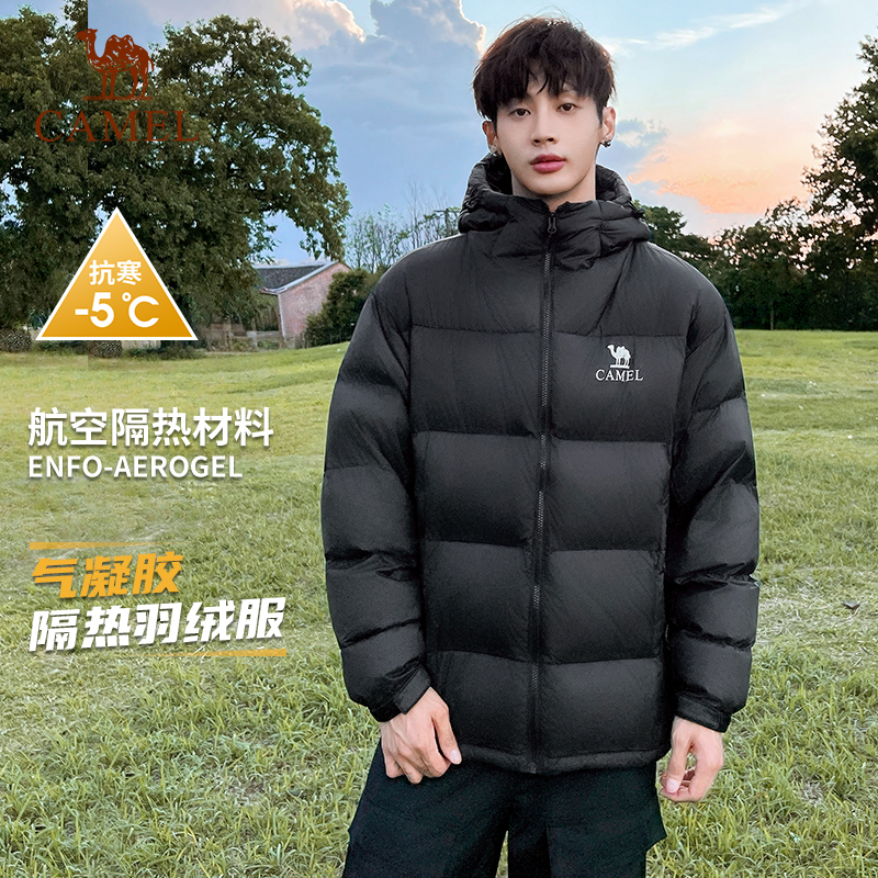 骆驼羽绒款爆款2025新款冬季外套