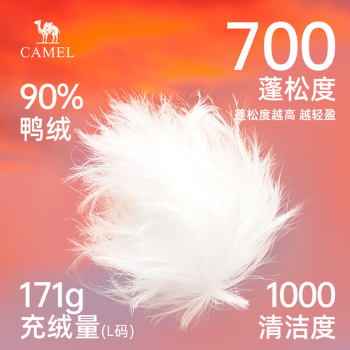 骆驼男装羽绒服男加厚冬