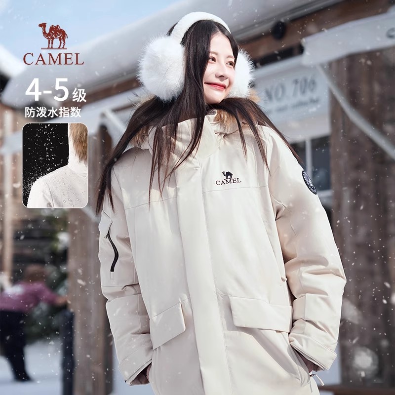 「火焰2.0」貉子毛领拒水羽绒服