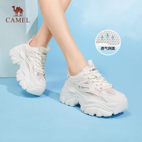 2022女鞋骆驼厚底加绒时尚