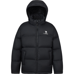 骆驼火山羽绒服2.0女装冬季2026加绒保暖面包情侣同款外套男