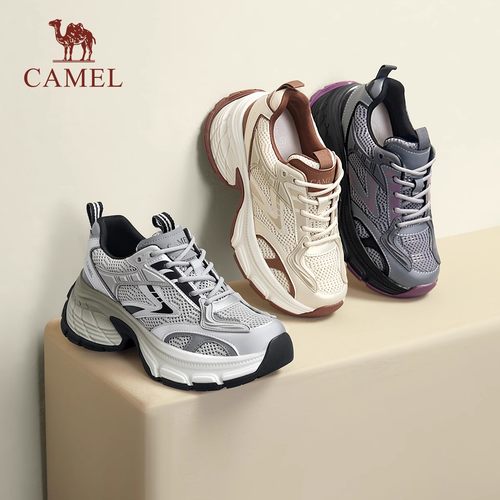 骆驼老爹鞋老爹鞋厚底增高