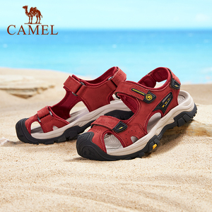 骆驼女鞋2024夏季新款软弹缓震运动凉鞋透气徒步凉鞋休闲沙滩鞋