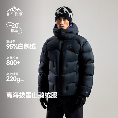 喜马拉雅玉龙800蓬防风羽绒服