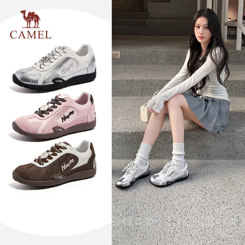 骆驼月牙3德训鞋复古薄底芭蕾风板鞋女246元