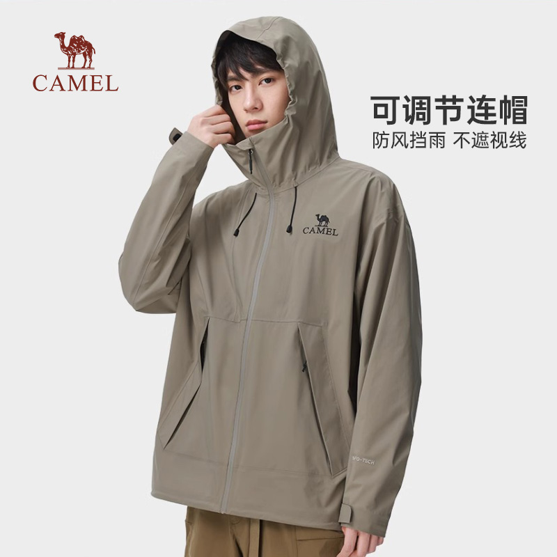 骆驼防水透汽轻量硬壳冲锋衣