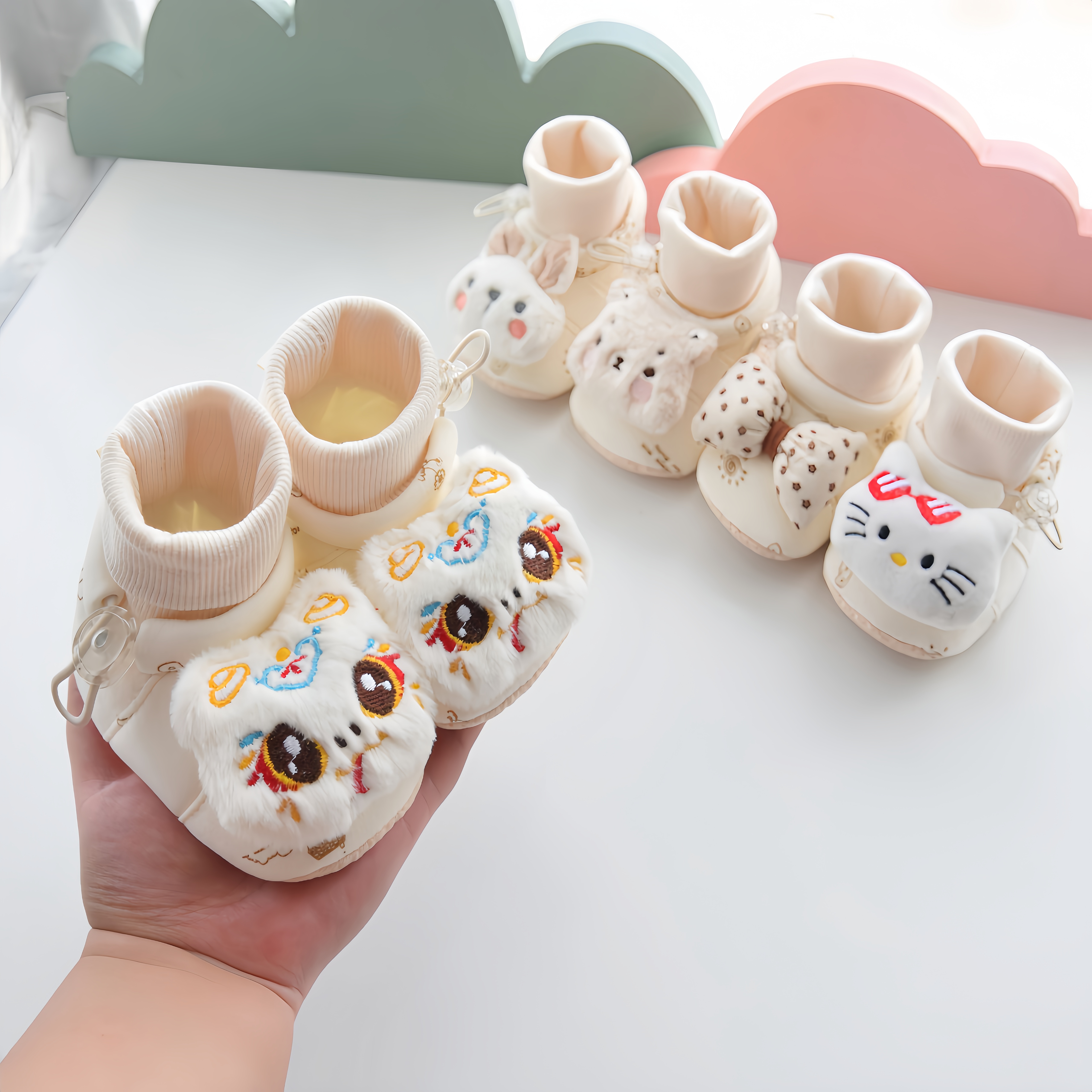 新生婴儿宝宝鞋软底不掉跟