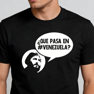 Venezuela- Fidel Castro Graphic   Short-Sleeve T-Shirt