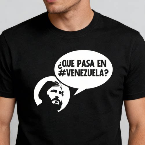 Venezuela- Fidel Castro Graphic   Short-Sleeve T-Shirt