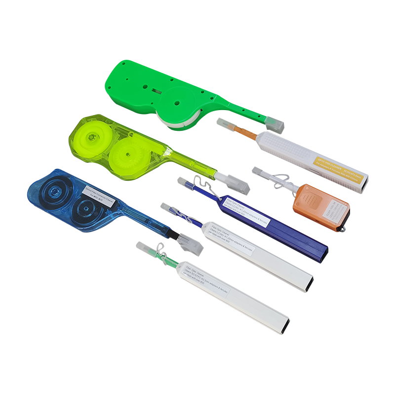 一按式快速擦拭光纤连接插头清洁器 耦合器法兰接口内陶瓷端面脏污清洁笔 FC SC ST LC MU 1.25mm 2.5