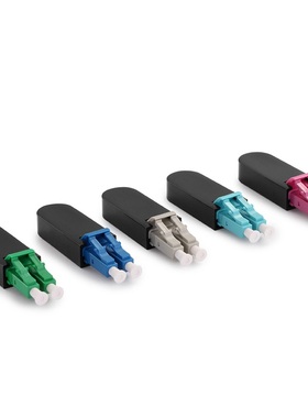 LC LOOPBACK光纤回路器 光纤回环跳线 SM MM OM1 OM2 OM3 OM4多种光纤可订制