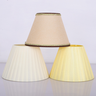 大小外壳灯罩子圆形亚麻布罩床头壁灯落地灯布艺可订制工程台灯罩