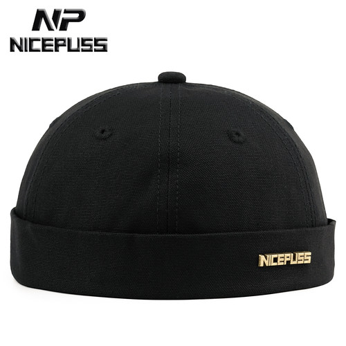 NICEPUSS个性无帽檐雅痞地主帽