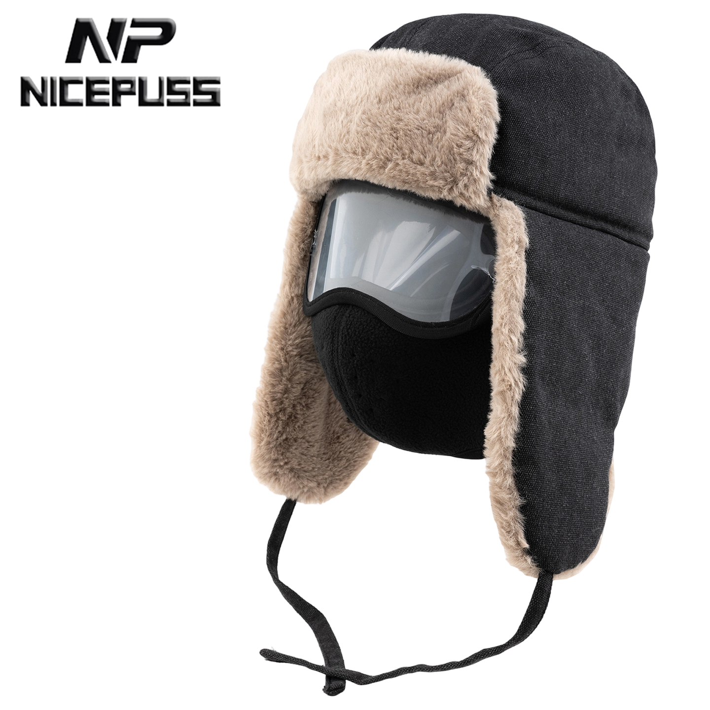 防风防寒面罩防起雾雷锋帽