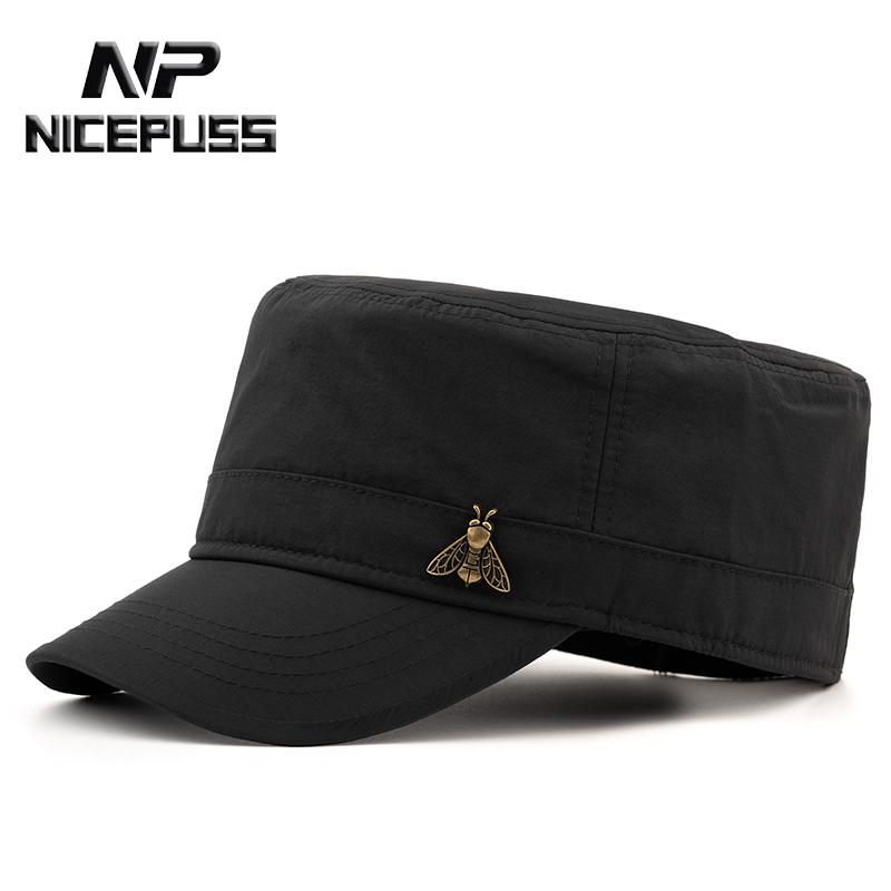 NP速干平顶帽户外薄款防晒遮阳
