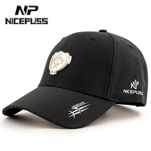 高端品牌帽子男春秋新款百搭硬顶棒球帽女春天户外防水速干鸭舌帽