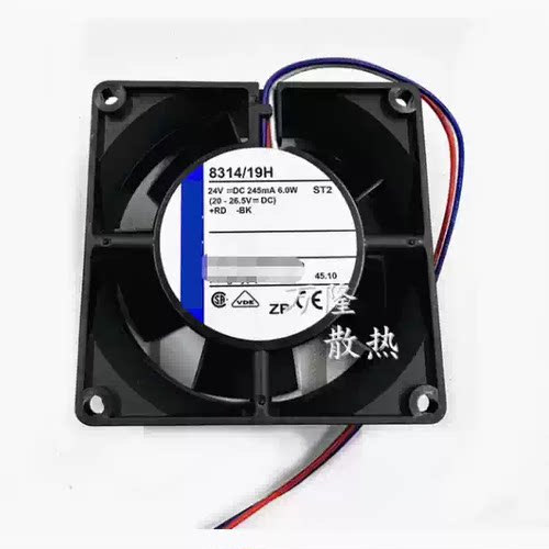 8314/19H 全新80X32MM DC24V 6W 8032变频器散热风扇8314/2H