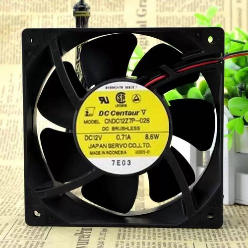 SERVO/伺服CNDC12Z7P-028 12038 12V 0.71A 8.6W双滚珠散热风扇
