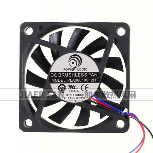 POWER LOOYC DC BRUSHLESS FAN PLA06010S12H 12V 0.22A 散热风扇