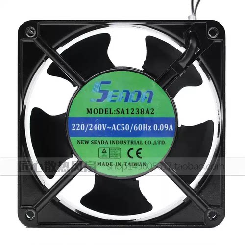 SA1238A2HBL/SA1238A2HBT 220V台湾SEADA 12CM激光焊接机轴流风机