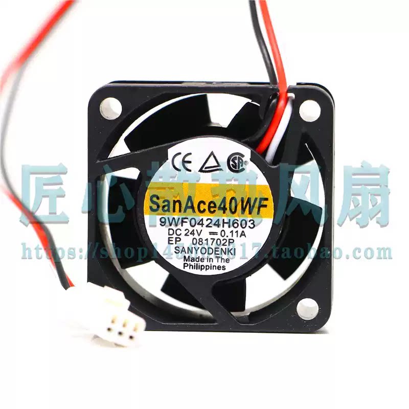 9WF0424H603 DC24V 0.11A原装正品日本三洋SANYO 发那科系统风扇
