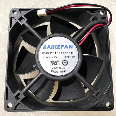 原装BAIKE 9232 9CM DBA09232B24G DC24V 0.50A 大风量变频器风扇
