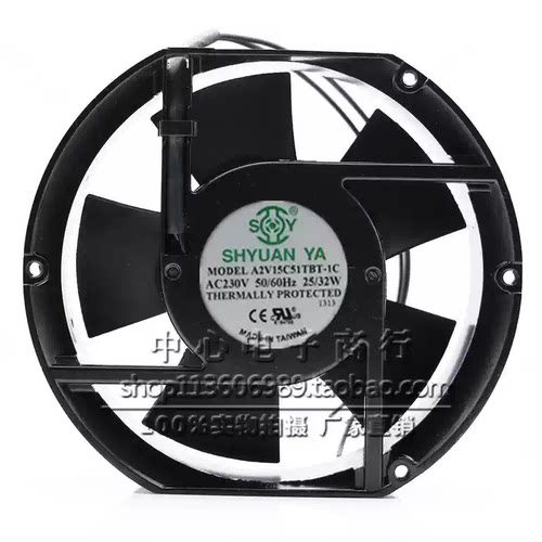 全新玄亚A2V15C51TBT-1C 17251/50 AC230V双滚珠变频器轴流小风扇