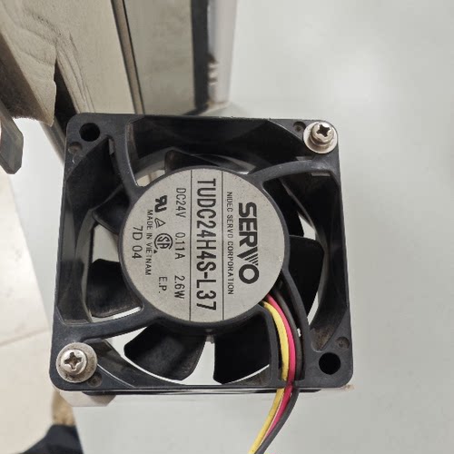 日本伺服SERVO TUDC24H4S-L37 24V 2.6W 6CM 6025 超静音散热风扇